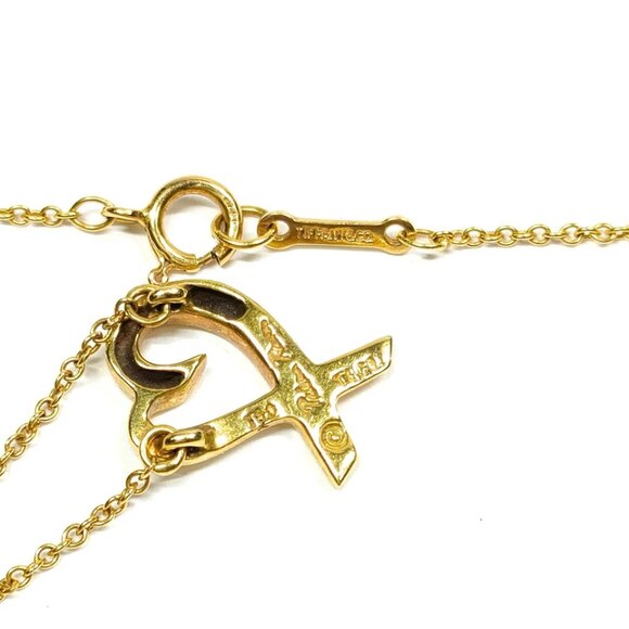 Tiffany and Co. Necklace Loving Heart Picasso Gold 367-050725 - Picture 2 of 9